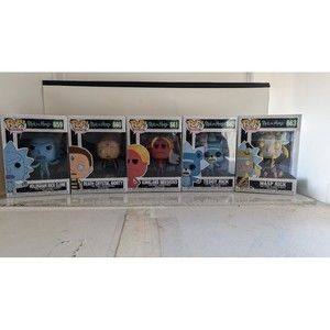 Funko Pop! Animation Rick and Morty Bundle x5!- 659 - 660 - 661‎ - 662 - 663